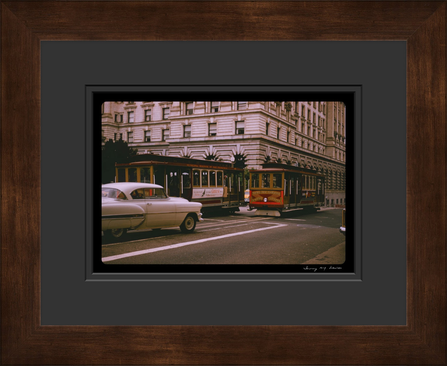 Untitled, Streetcars, San Francisco, USA, c. 1958 (WL00162)
