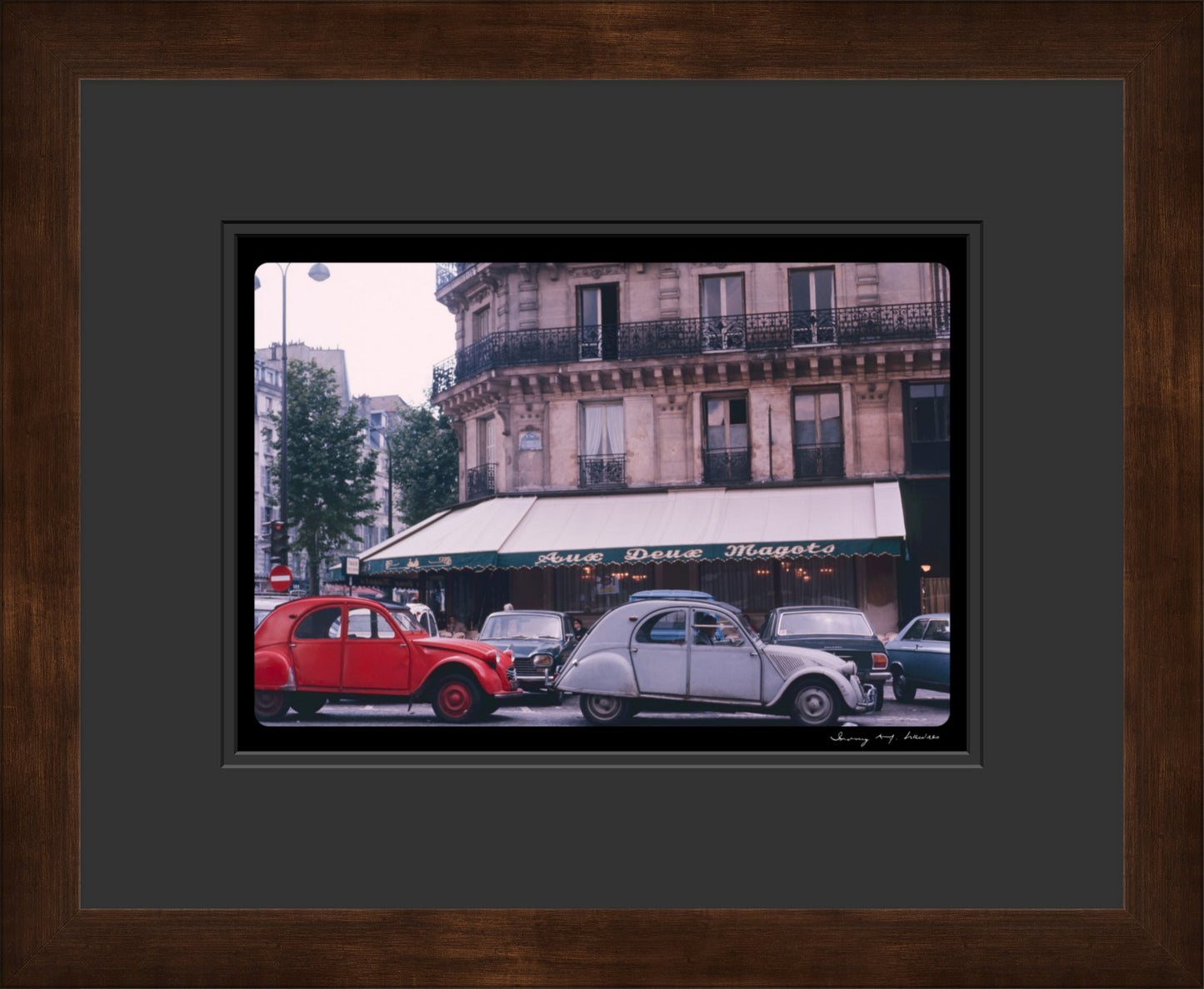 "Aux Deux Magots", Paris, France, c. 1971 (WL00021)
