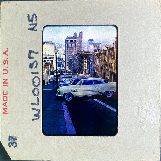 Untitled, Cars Parked on Hill, San Francisco, USA, c. 1960s (WL00157: Series of 15)