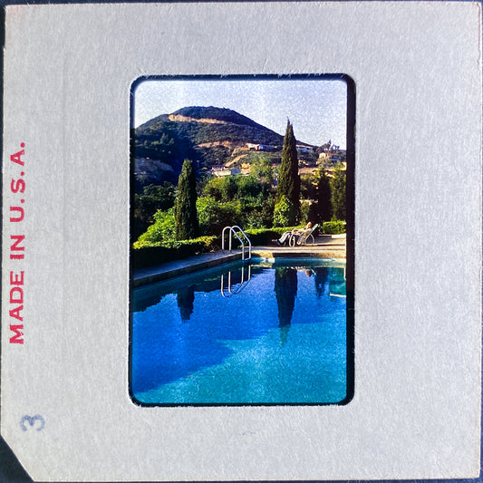 Untitled, Pool in the Hills, Los Angeles, USA, c. 1960s (WL00167: Series of 25)