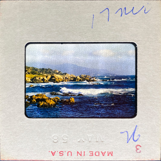 Untitled, Coastal Waves, Pebble Beach, USA, c. 1958 (WL00172)