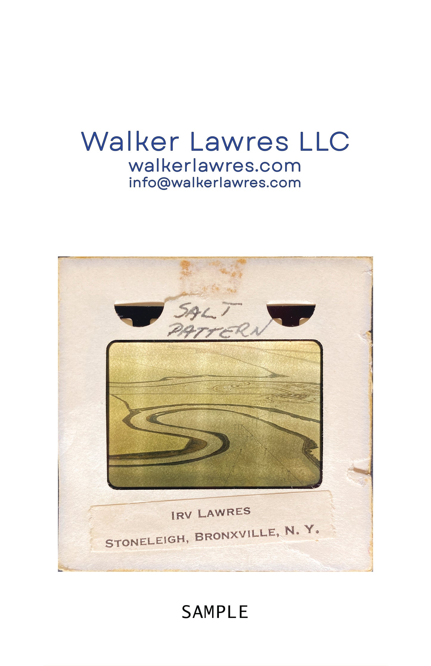 "Salt Pattern", San Francisco, USA, c. 1960 (WL00188: Series of 15)