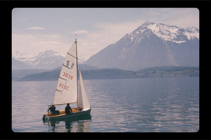 On a Swiss Lake I, Oberhofen, Switzerland, c. 1970 (WL00170)