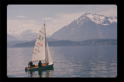 On a Swiss Lake I, Oberhofen, Switzerland, c. 1970 (WL00170)