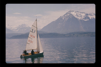 On a Swiss Lake I, Oberhofen, Switzerland, c. 1970 (WL00170)