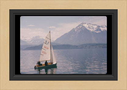 On a Swiss Lake I, Oberhofen, Switzerland, c. 1970 (WL00170)