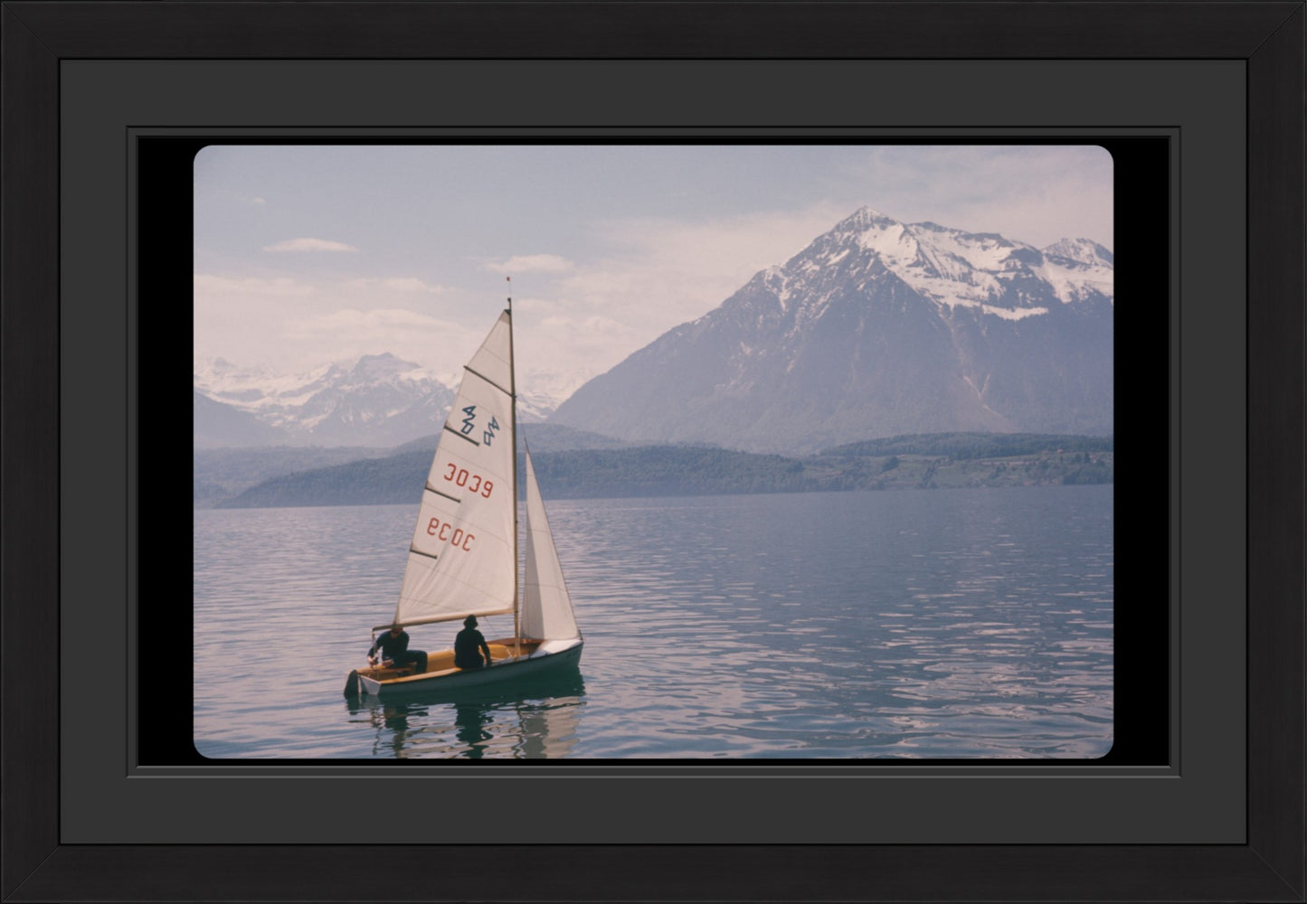 On a Swiss Lake I, Oberhofen, Switzerland, c. 1970 (WL00170)