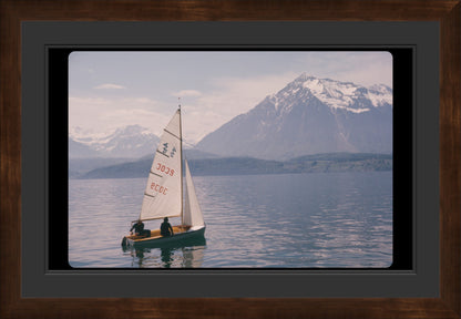 On a Swiss Lake I, Oberhofen, Switzerland, c. 1970 (WL00170)