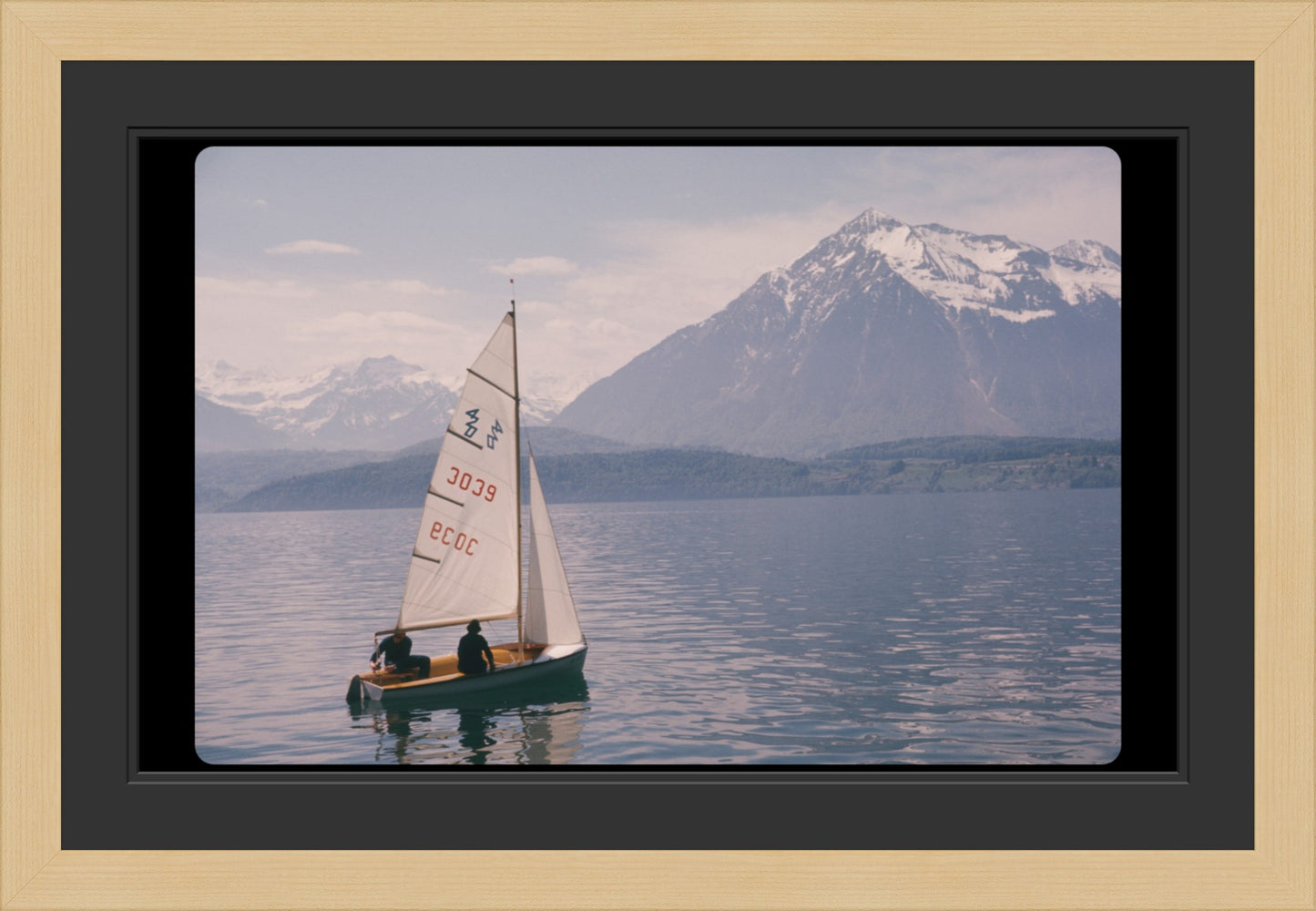 On a Swiss Lake I, Oberhofen, Switzerland, c. 1970 (WL00170)