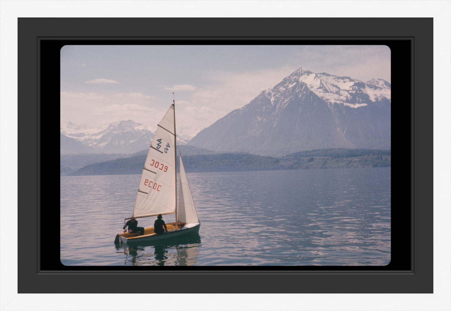 On a Swiss Lake I, Oberhofen, Switzerland, c. 1970 (WL00170)