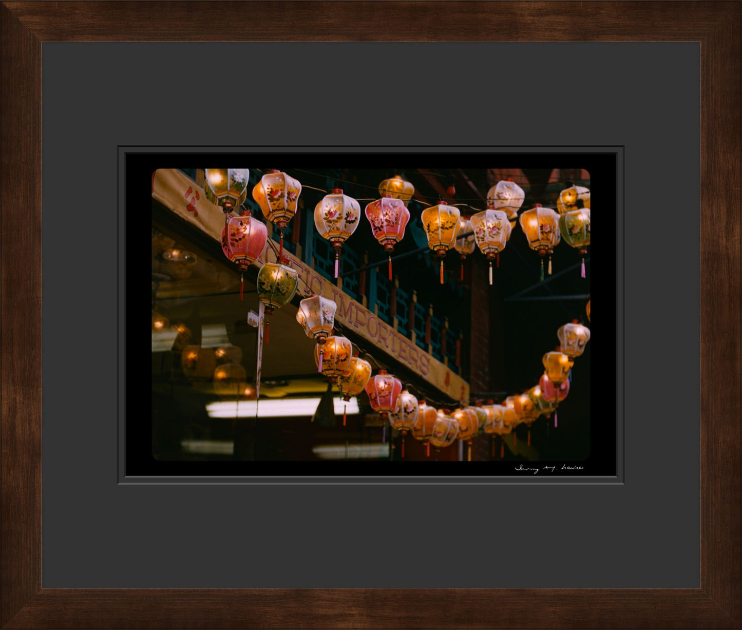 "Chinese Lanterns", Chinatown, San Francisco, USA, 1958, Fine Art Photographic Print (WL00119)