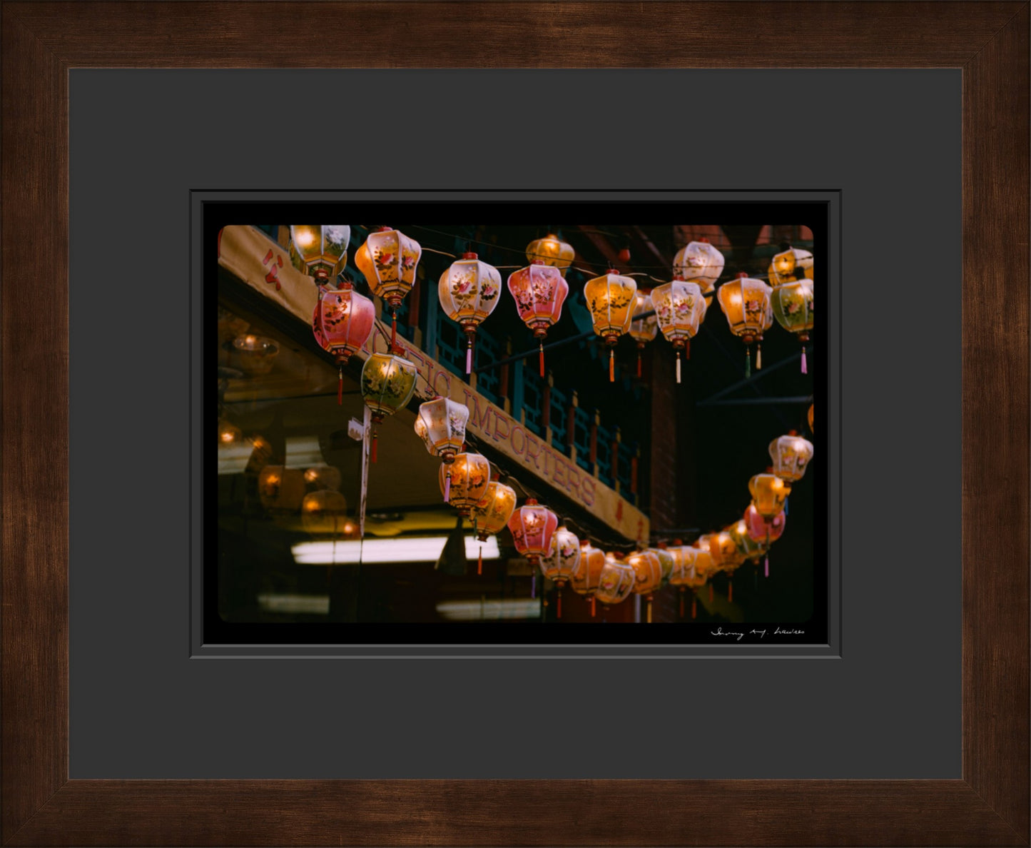 "Chinese Lanterns", Chinatown, San Francisco, USA, 1958, Fine Art Photographic Print (WL00119)
