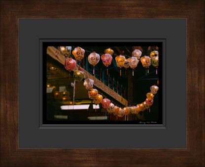 "Chinese Lanterns", Chinatown, San Francisco, USA, 1958, Fine Art Photographic Print (WL00119)