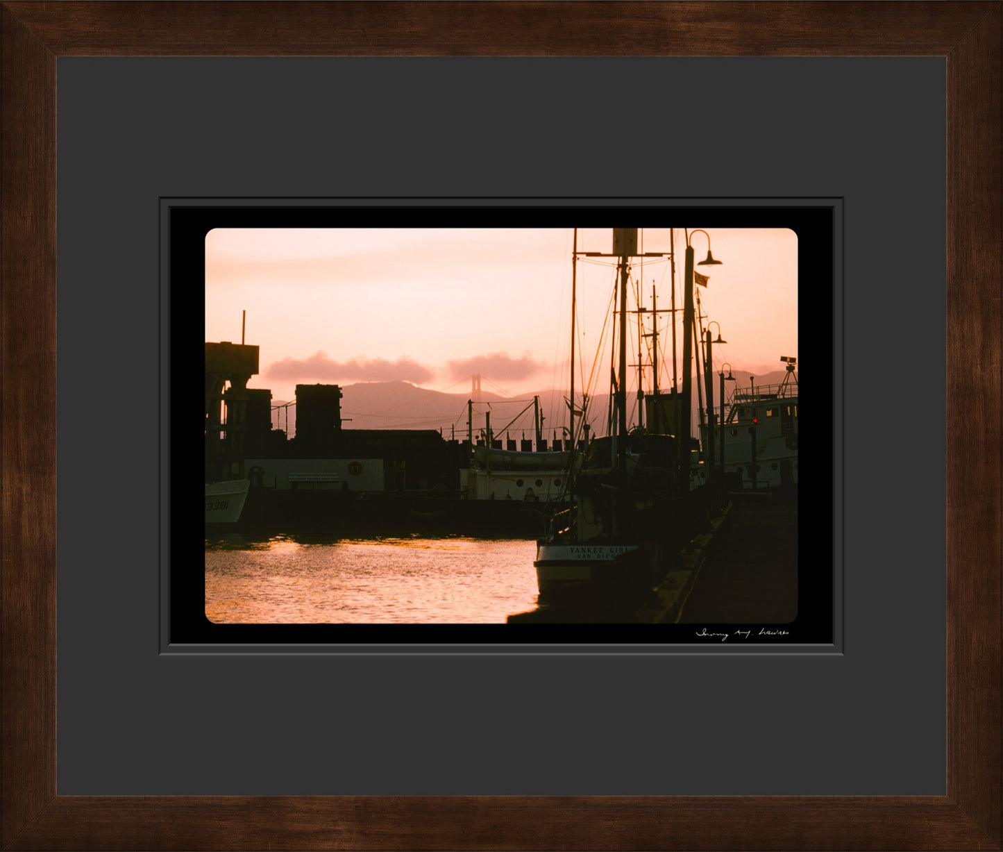 Untitled, Sunset Over Bay, San Francisco, USA, c. 1958 (WL00161)