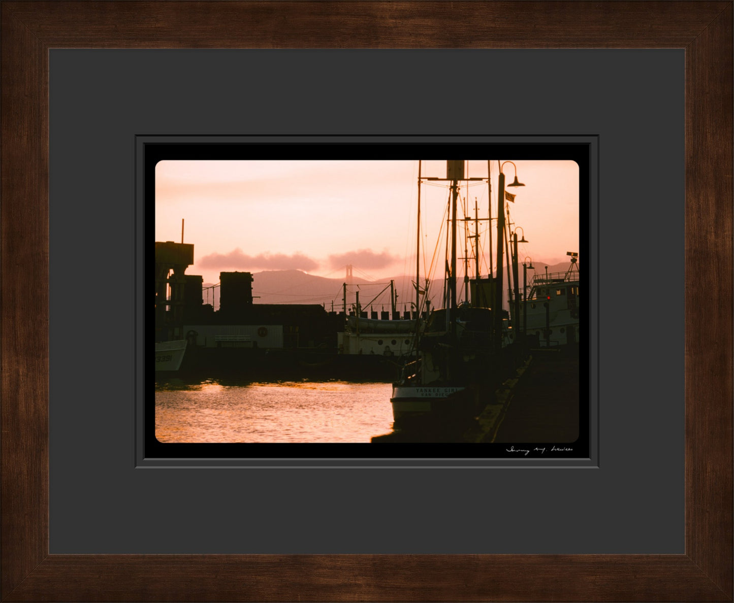 Untitled, Sunset Over Bay, San Francisco, USA, c. 1958 (WL00161)