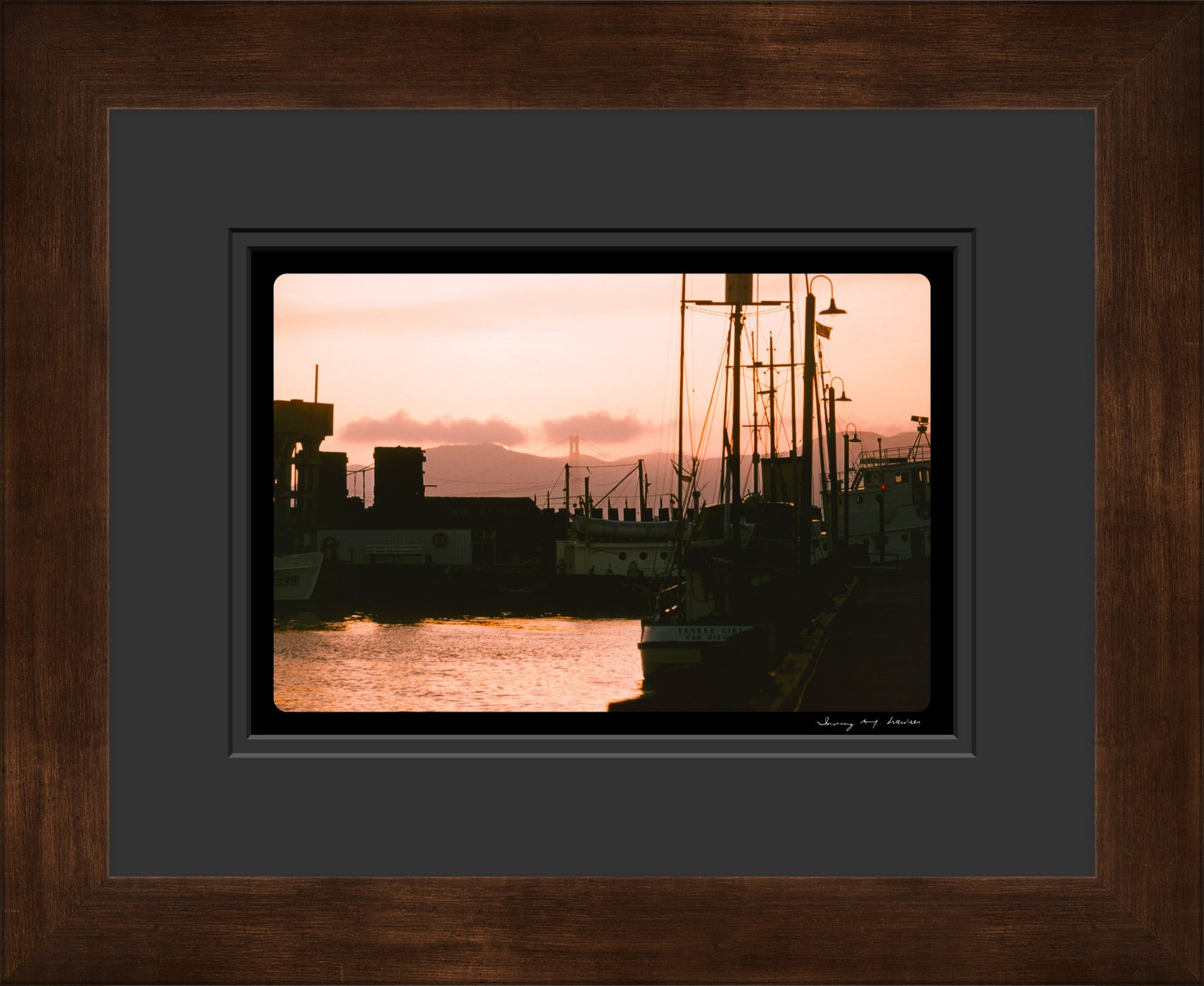 Untitled, Sunset Over Bay, San Francisco, USA, c. 1958 (WL00161)