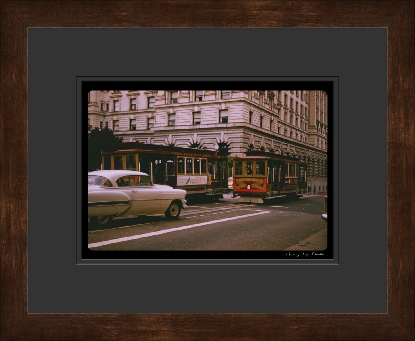 Untitled, Streetcars, San Francisco, USA, c. 1958 (WL00162)