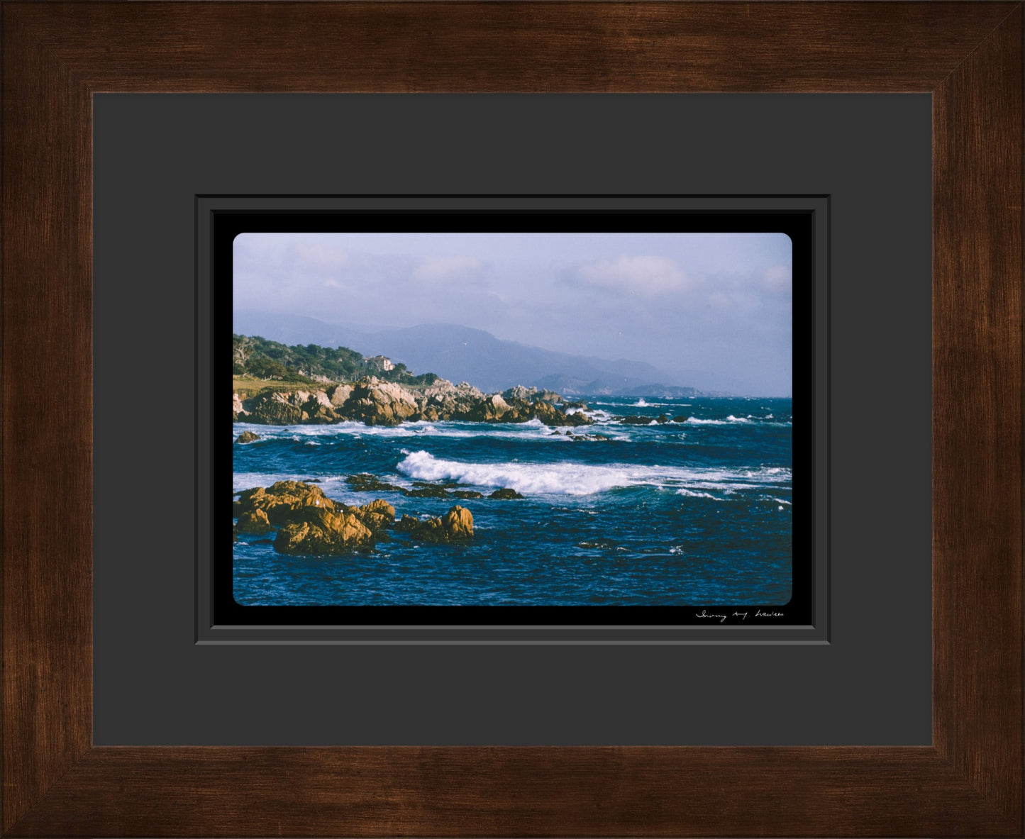 Untitled, Coastal Waves, Pebble Beach, USA, c. 1958 (WL00172)