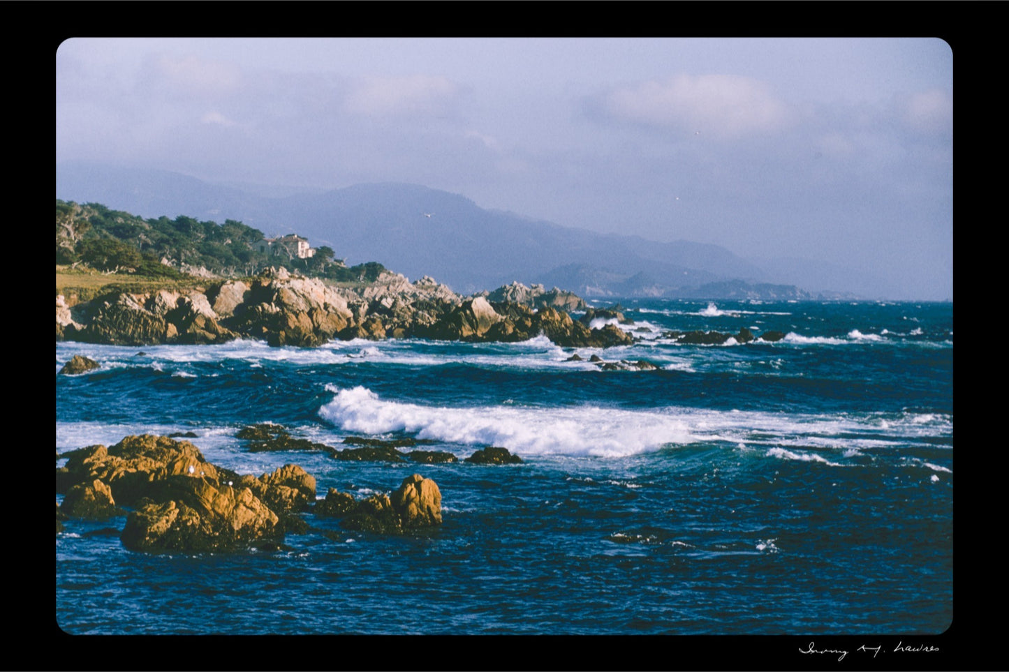 Untitled, Coastal Waves, Pebble Beach, USA, c. 1958 (WL00172)