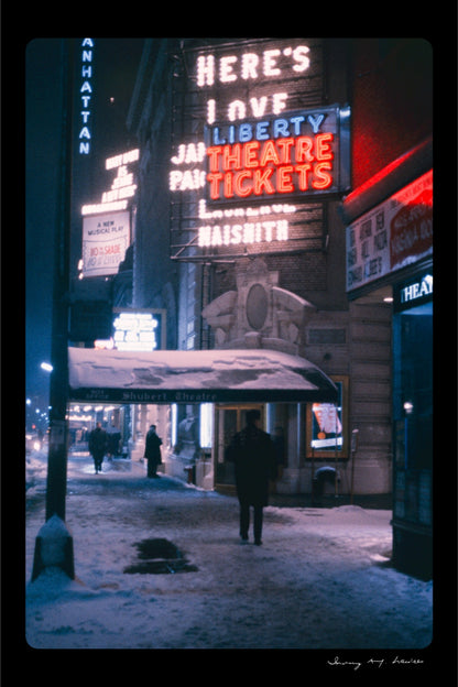 "Nite Theater", Times Square, New York City, USA, 1964 (WL00144)