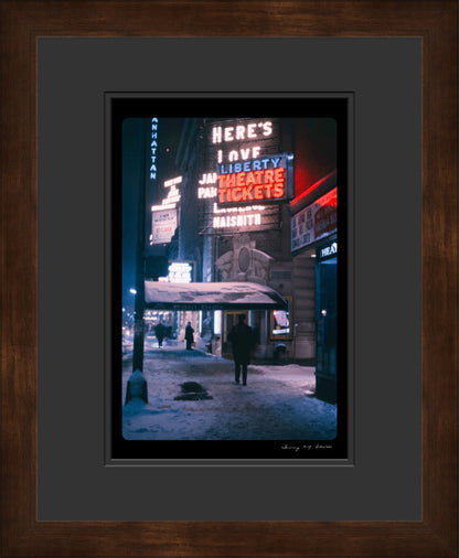 "Nite Theater", Times Square, New York City, USA, 1964 (WL00144)