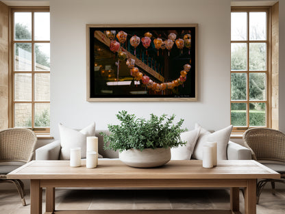 "Chinese Lanterns", Chinatown, San Francisco, USA, 1958, Fine Art Photographic Print (WL00119)