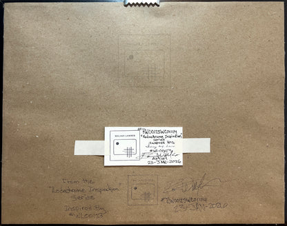 "A Refreshing Nite", 2026, Original Watercolor by Robb Walker, 11"x14" Framed (RW00123WC011114)