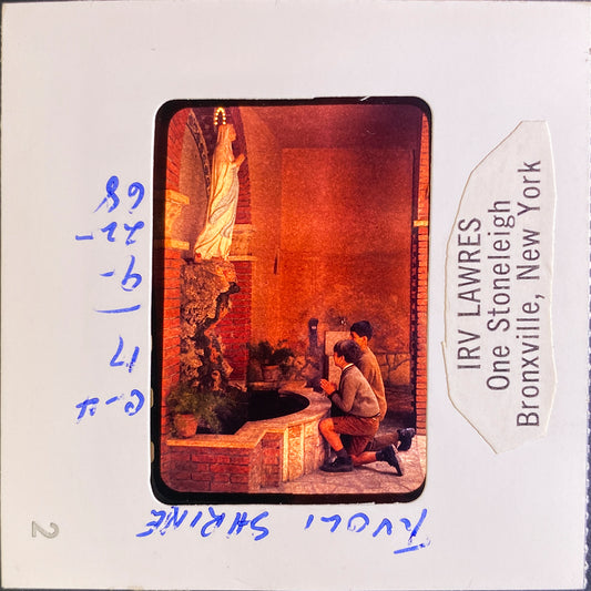 "Tivoli Shrine", Rome, Italy, 1968 (WL00014: Series of 15)