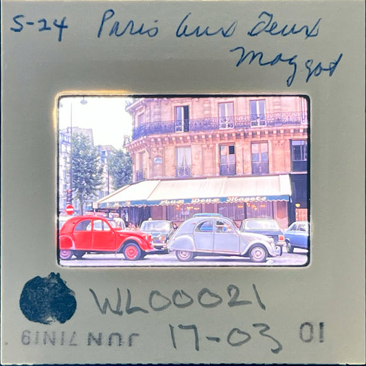 Aux Deux Magots, Paris, France, c. 1971 (WL00021)