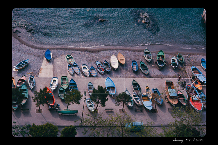 "Amalfi from Cappuccini Convento", Amalfi, Italy, 1969 (WL00070: Series of 15)