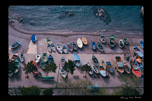 "Amalfi from Cappuccini Convento", Amalfi, Italy, 1969 (WL00070: Series of 15)