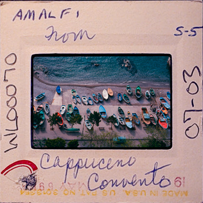 "Amalfi from Cappuccini Convento", Amalfi, Italy, 1969 (WL00070: Series of 15)