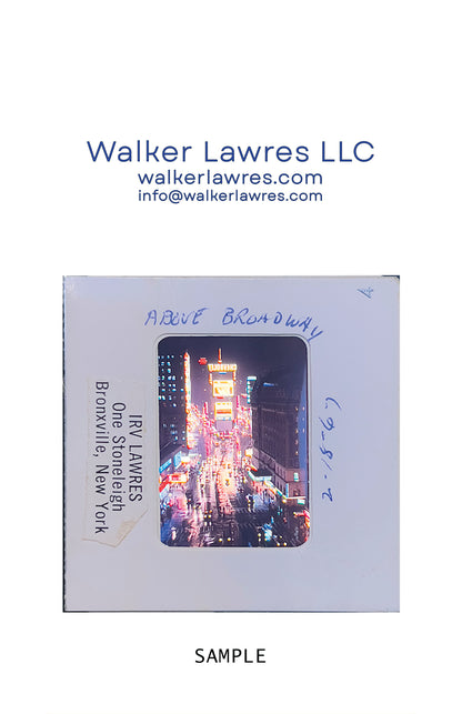 "Above Broadway", New York City, USA, 1967 (WL00140: Series of 15)