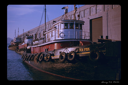 Untitled, Tugs at Sunset, San Francisco, USA, c. 1958 (WL00158: Series of 25)