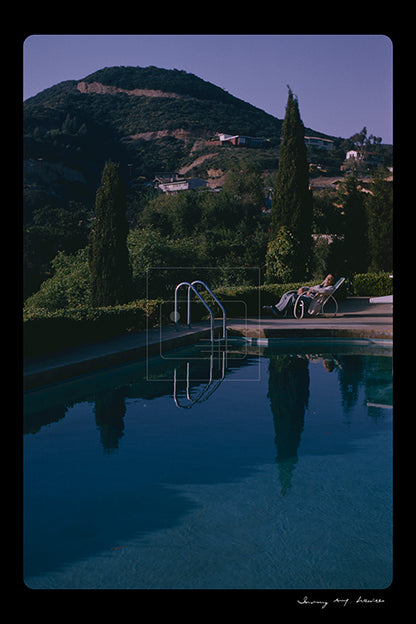 Untitled, Pool in the Hills, Los Angeles, USA, c. 1960s (WL00167: Series of 25)