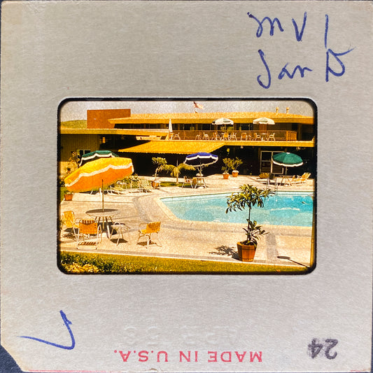 Untitled, Motel Pool, Palm Springs, USA, c. 1958 (WL00171)