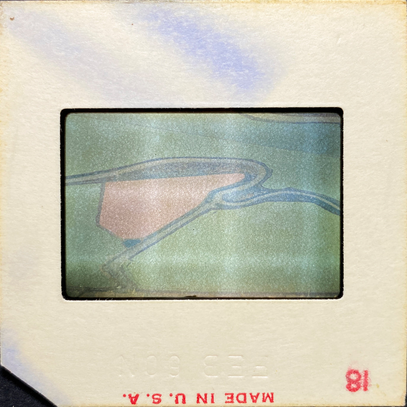 Untitled, Salt Evaporation Ponds, San Francisco, USA, c. 1960 (WL00191: Series of 15)