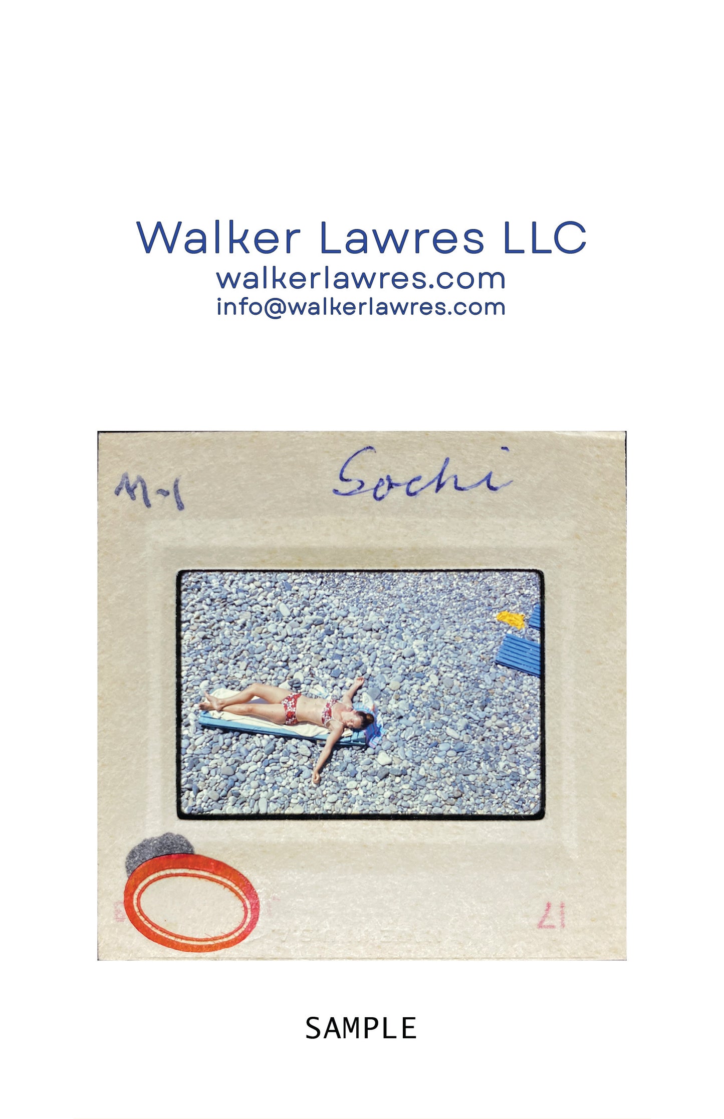 Untitled, Sochi Sunbather, Sochi, Russia, 1974 (WL00193: Series of 15)