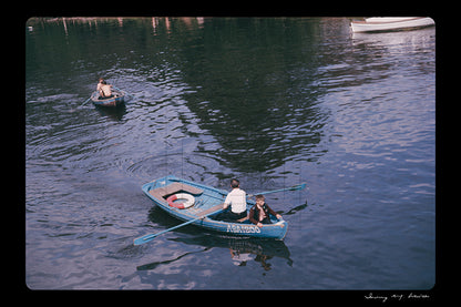 Untitled, Rowboats on the River Neva, Leningrad, Russia, 1974 (WL00195: Series of 15)
