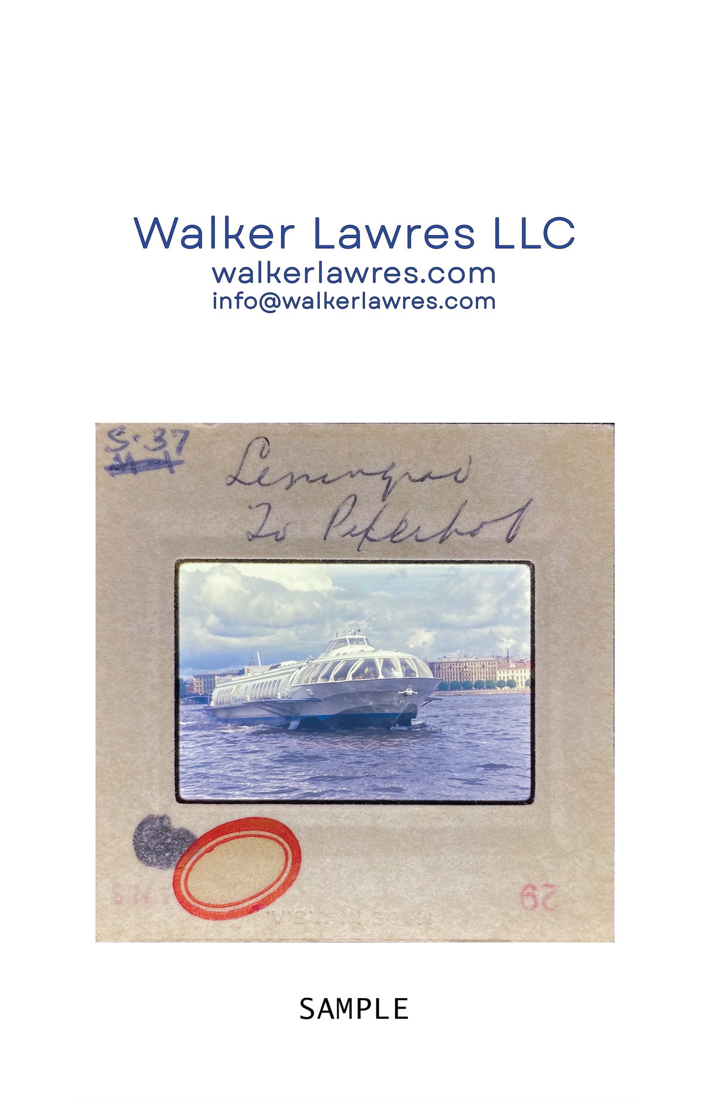 Untitled, Ferry to Peterhof Palace, Leningrad, Russia, 1974 (WL00198: Series of 15)