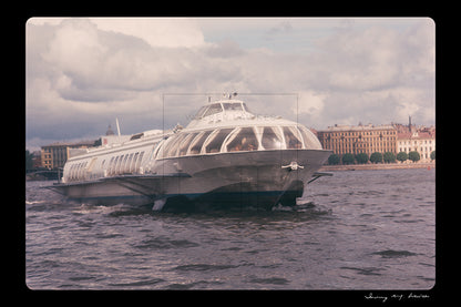 Untitled, Ferry to Peterhof Palace, Leningrad, Russia, 1974 (WL00198: Series of 15)